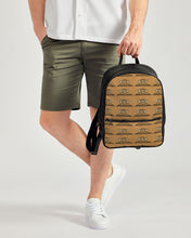Load image into Gallery viewer, STEADY FLAME LEATHER BACKPACK -BROWN Classic Faux Leather Backpack