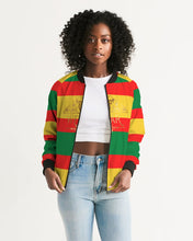 Load image into Gallery viewer, RASTA FEMALE - JACKET Women's Bomber Jacket
