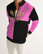 Load image into Gallery viewer, SF LITTY - HOT PINK/BLACK Men's Track Jacket