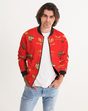 Load image into Gallery viewer, SF WEAR FULLY LOGO - RED Men's Bomber Jacket