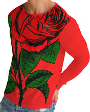 Load image into Gallery viewer, RED ROSE - Men's Long Sleeve Tee