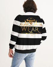 Load image into Gallery viewer, SF WEAR 2 TONE - BLACK/WHITE Men's Bomber Jacket