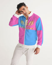 Load image into Gallery viewer, SF STAY LITTY - HOT PINK/BLUE/WHITE Men's Track Jacket