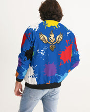 Load image into Gallery viewer, SPLASH JACKET - BLUE Men's Bomber Jacket