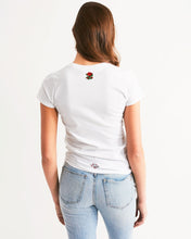 Load image into Gallery viewer, ROSES - WHITE Women's All-Over Print Tee