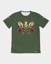 Load image into Gallery viewer, ROSE GOLD - NAVY GREEN Men's Tee