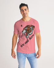 Load image into Gallery viewer, WE OUT HERE - PINK Men's Tee