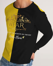 Load image into Gallery viewer, SF WEAR LONGSLEEVE - BLACK/YELLOW Men's Long Sleeve Tee