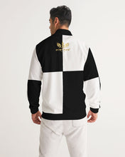 Load image into Gallery viewer, SF STAY LITTY - BLACK/WHITE Men's Track Jacket