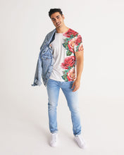Load image into Gallery viewer, LEFTSIDE FULLY ROSE - WHITE Men's Tee
