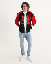 Load image into Gallery viewer, SF WEAR 1 LOGO 2 TONE JACKET - BLACK/RED Men's Bomber Jacket