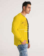 Load image into Gallery viewer, SF WEAR LONGSLEEVE - BLACK/YELLOW Men's Long Sleeve Tee