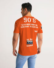Load image into Gallery viewer, 90'S (BARS) - ORANGE/WHITE Men's All-Over Print Tee