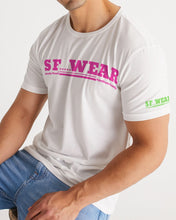 Load image into Gallery viewer, SF WEAR 5STAR - WHITE/ HOT PINK Men's All-Over Print Tee