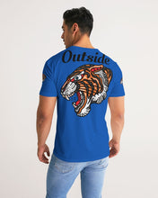 Load image into Gallery viewer, WE OUT HERE - BLUE/BLACK Men's Tee