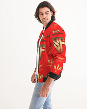 Load image into Gallery viewer, FULLY LOGO JACKET - RED Men's Bomber Jacket
