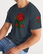 Load image into Gallery viewer, 1 Rose - Navy Blue Men's Tee