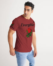 Load image into Gallery viewer, EVERYTHING ROSES 1 T-Shirt - BURGUNDY Men's Tee