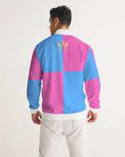 Load image into Gallery viewer, SF STAY LITTY - HOT PINK/BLUE/WHITE Men's Track Jacket
