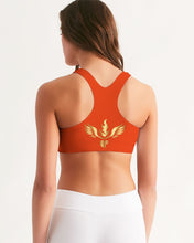 Load image into Gallery viewer, SF FLY TOP - ORANGE Women's Seamless Sports Bra