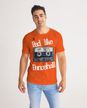 Load image into Gallery viewer, 90'S (BARS) - ORANGE/WHITE Men's All-Over Print Tee