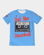 Load image into Gallery viewer, 90'S (BARS) - SKY BLUE/RED Men's All-Over Print Tee