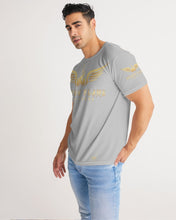 Load image into Gallery viewer, STEADY FLAME GOLD-GRAY Men's Tee