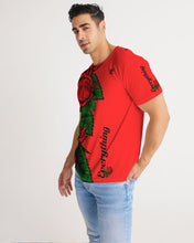 Load image into Gallery viewer, RIGHTSIDE FULLY ROSES - RED Men's Tee