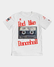 Load image into Gallery viewer, 90'S (BARS) - RED/BLACK Men's Tee