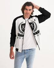 Load image into Gallery viewer, SF WEAR 1 (2 TONE) JACKET - PITCH BLACK/WHITE Men's Bomber Jacket