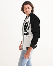 Load image into Gallery viewer, SF WEAR 1 (2 TONE) JACKET - PITCH BLACK/WHITE Men's Bomber Jacket