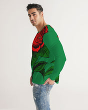 Load image into Gallery viewer, GREEN ROSE Men's Long Sleeve Tee