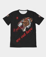 Load image into Gallery viewer, WE OUT HERE - BLACK/RED Men's Tee