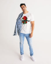 Load image into Gallery viewer, EVERYTHING ROSES 3.0 LINK UP - WHITE/BLACK Men's Tee