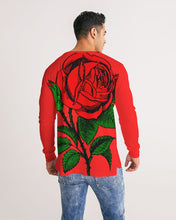 Load image into Gallery viewer, RED ROSE - Men's Long Sleeve Tee