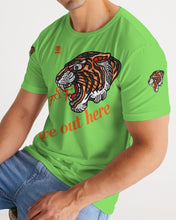 Load image into Gallery viewer, WE OUT HERE - SHOCKING COLOR GREEN Men's Tee