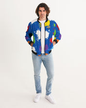 Load image into Gallery viewer, SPLASH JACKET - BLUE Men's Bomber Jacket