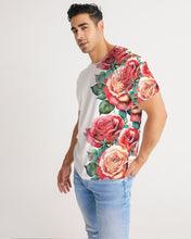 Load image into Gallery viewer, LEFTSIDE FULLY ROSE - WHITE Men's Tee
