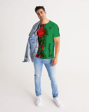 Load image into Gallery viewer, RIGHTSIDE FULLY ROSES - GREEN Men's Tee