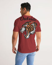 Load image into Gallery viewer, WE OUT HERE - BURGUNDY Men's Tee