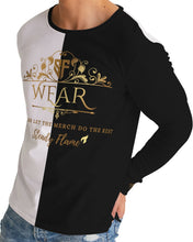 Load image into Gallery viewer, SF WEAR LONGSLEEVE - BLACK/WHITE Men's Long Sleeve Tee