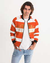 Load image into Gallery viewer, SF WEAR 2 TONE - ORANGE/WHITE Men's Bomber Jacket