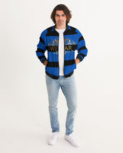 Load image into Gallery viewer, SF WEAR 2 TONE - BLUE/BLACK Men's Bomber Jacket
