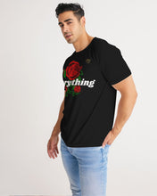 Load image into Gallery viewer, EVERYTHING ROSES 3.0 LINK UP - BLACK/WHITE Men's Tee