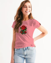 Load image into Gallery viewer, ROSES - PINK Women's All-Over Print Tee