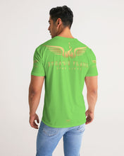 Load image into Gallery viewer, STEADY FLAME GOLD-SHOCKING COLOR GREEN Men's Tee
