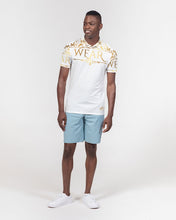 Load image into Gallery viewer, SF WEAR POLO UPPER DESIGN -WHITE Men's Slim Fit Short Sleeve Polo