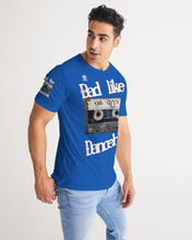 Load image into Gallery viewer, 90'S (BARS) - BLUE/WHITE Men's Tee