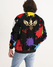 Load image into Gallery viewer, SPLASH JACKET - BLACK Men's Bomber Jacket