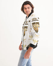 Load image into Gallery viewer, FULLY LOGO JACKET - WHITE Men's Bomber Jacket